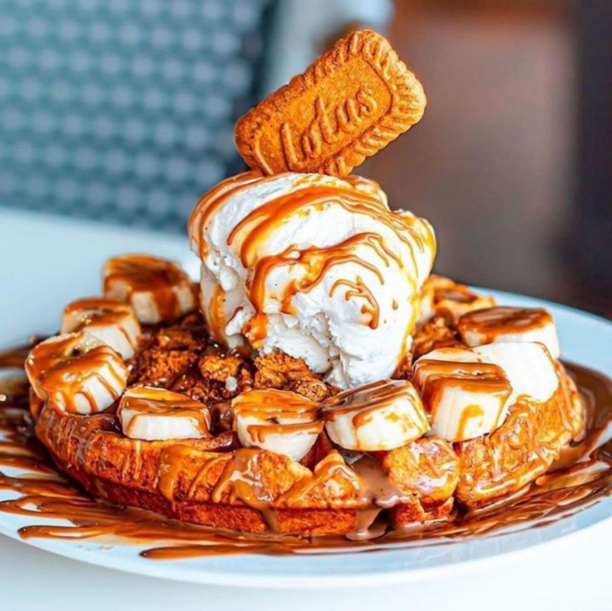 Lotus karamel waffle 