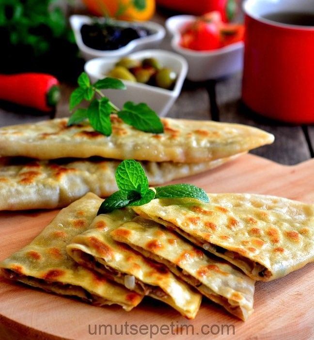 Kavurmalı Kaşarlı Gözleme + Patates