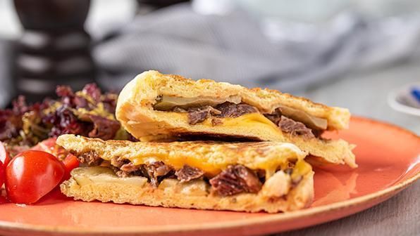 Kavurmalı Tost + Patates