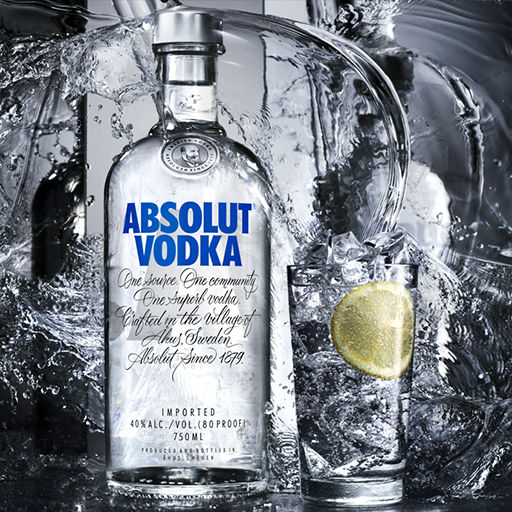 Absolut Vodka 100'cl