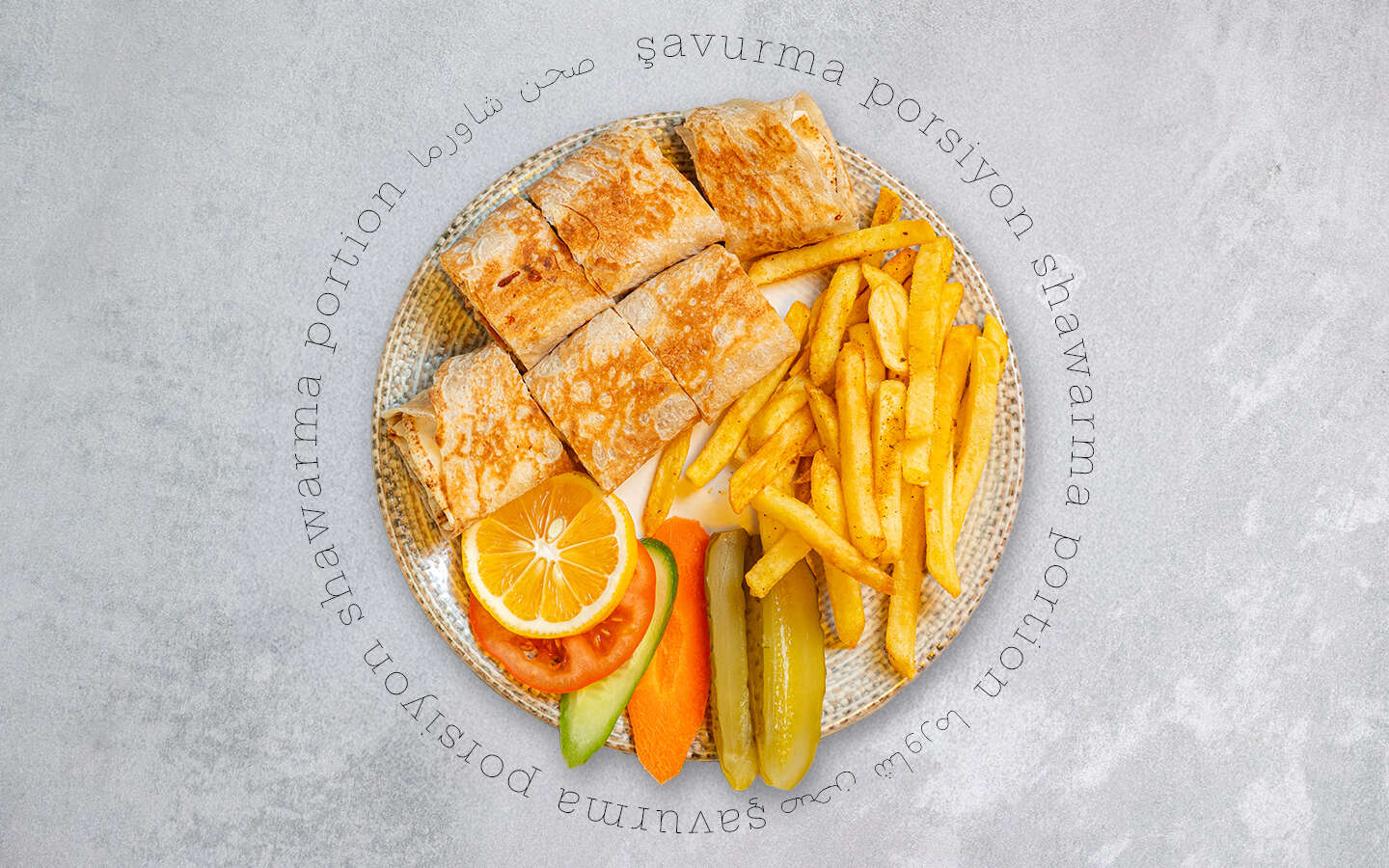 Shawarma portion