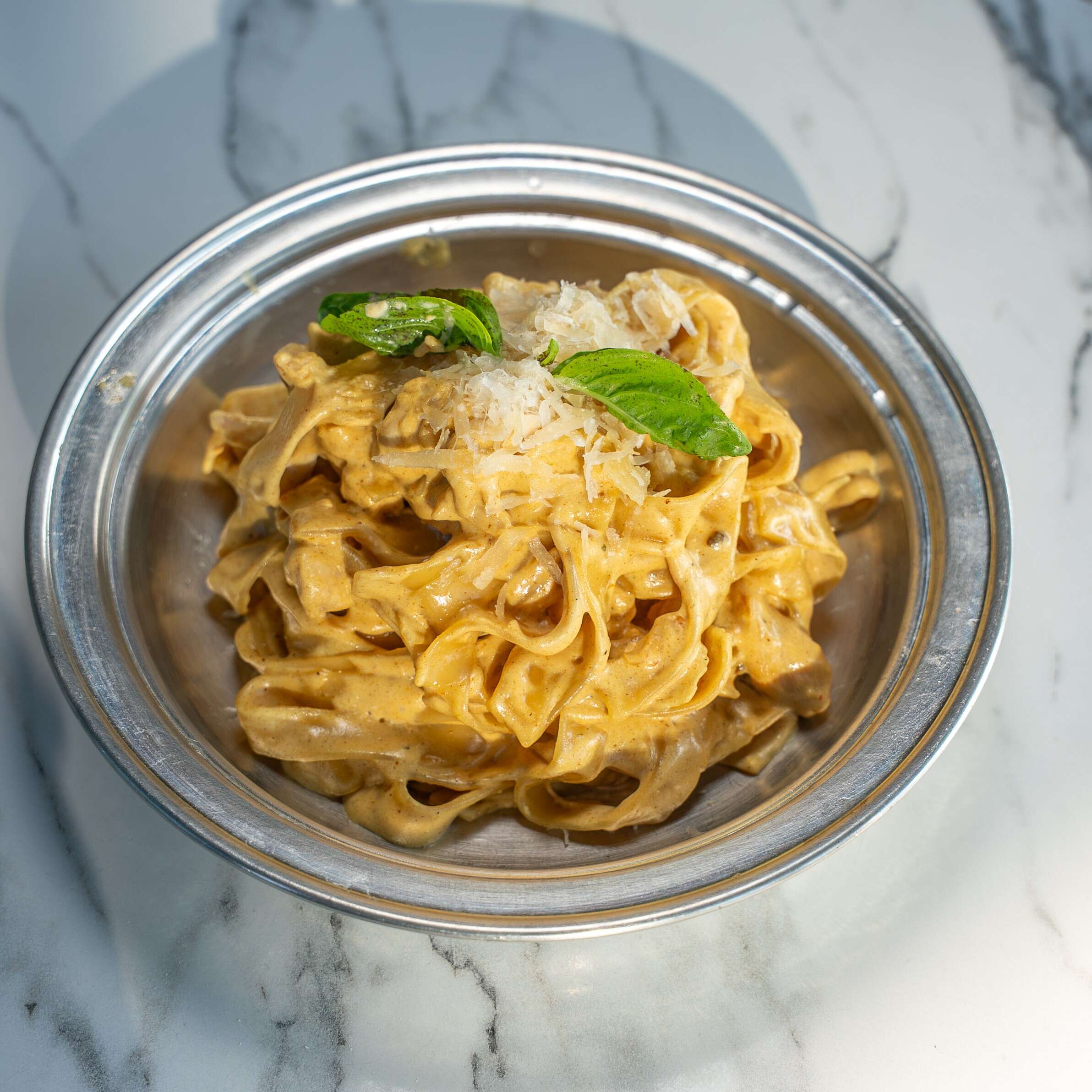 Chicken Fettuccine Curry (Fettucine Körili Tavuk)