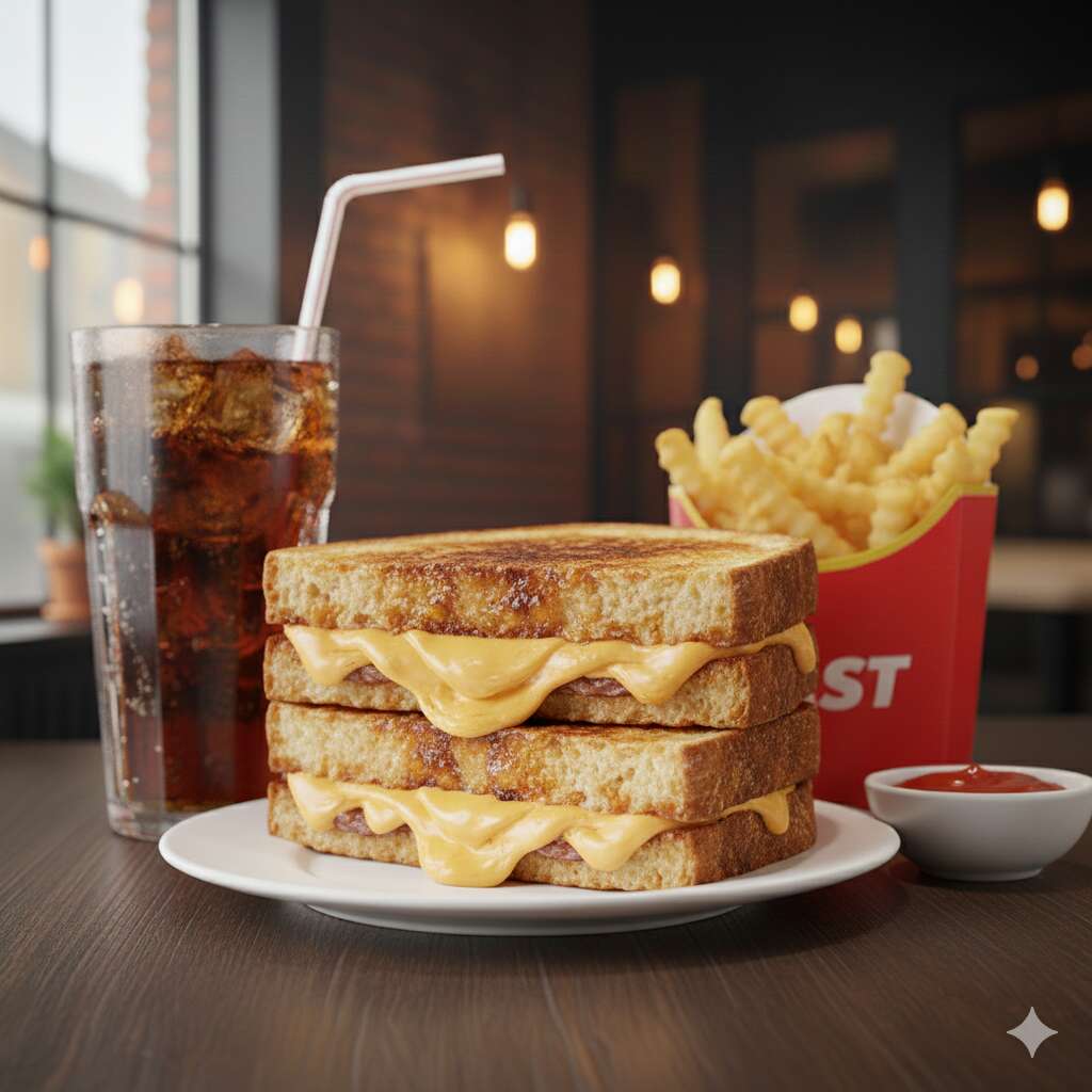 TOST (Sucuk, Kaşar, Yumurta)