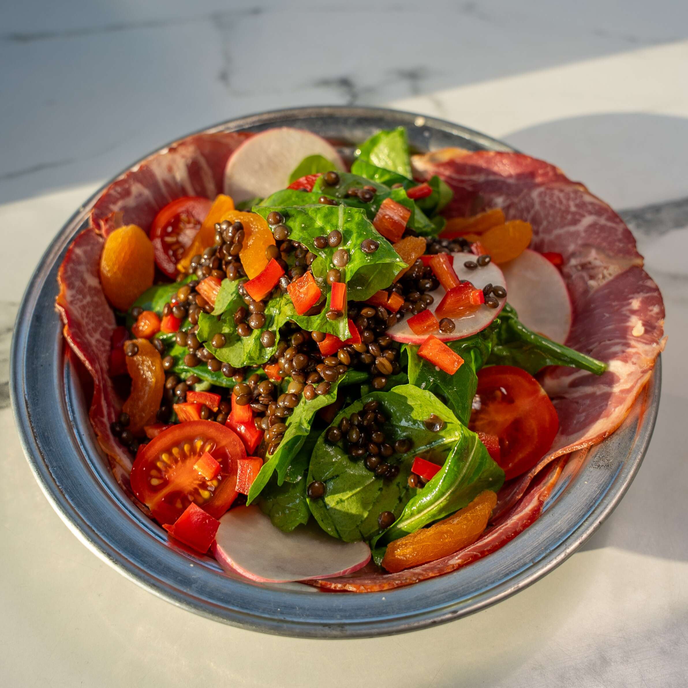 Kuru Etli Salata (Salad with Dried Meat)