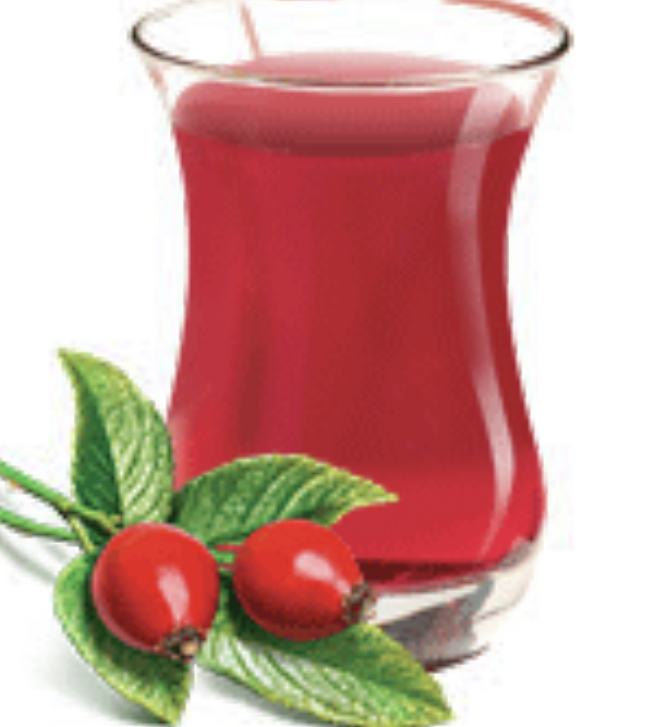 Flavoured rosehip tea