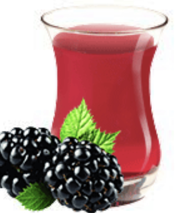 Black mulberry-flavoured drink