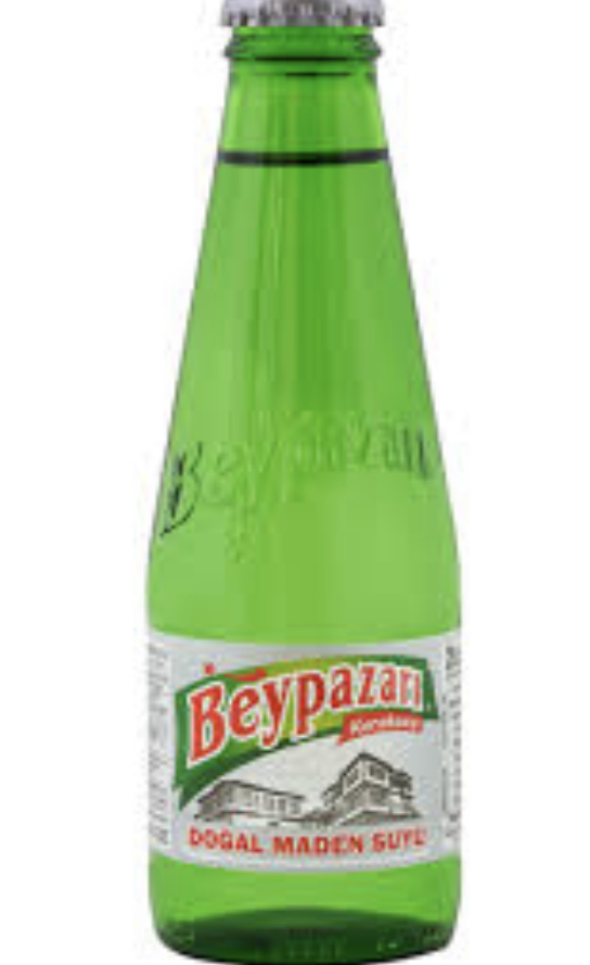Plain sparkling mineral water
