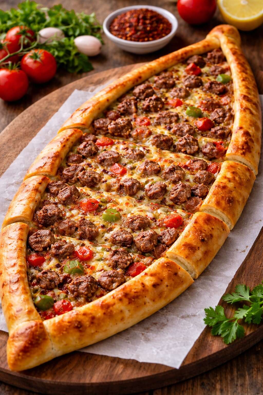 Kuşbaşılı pide