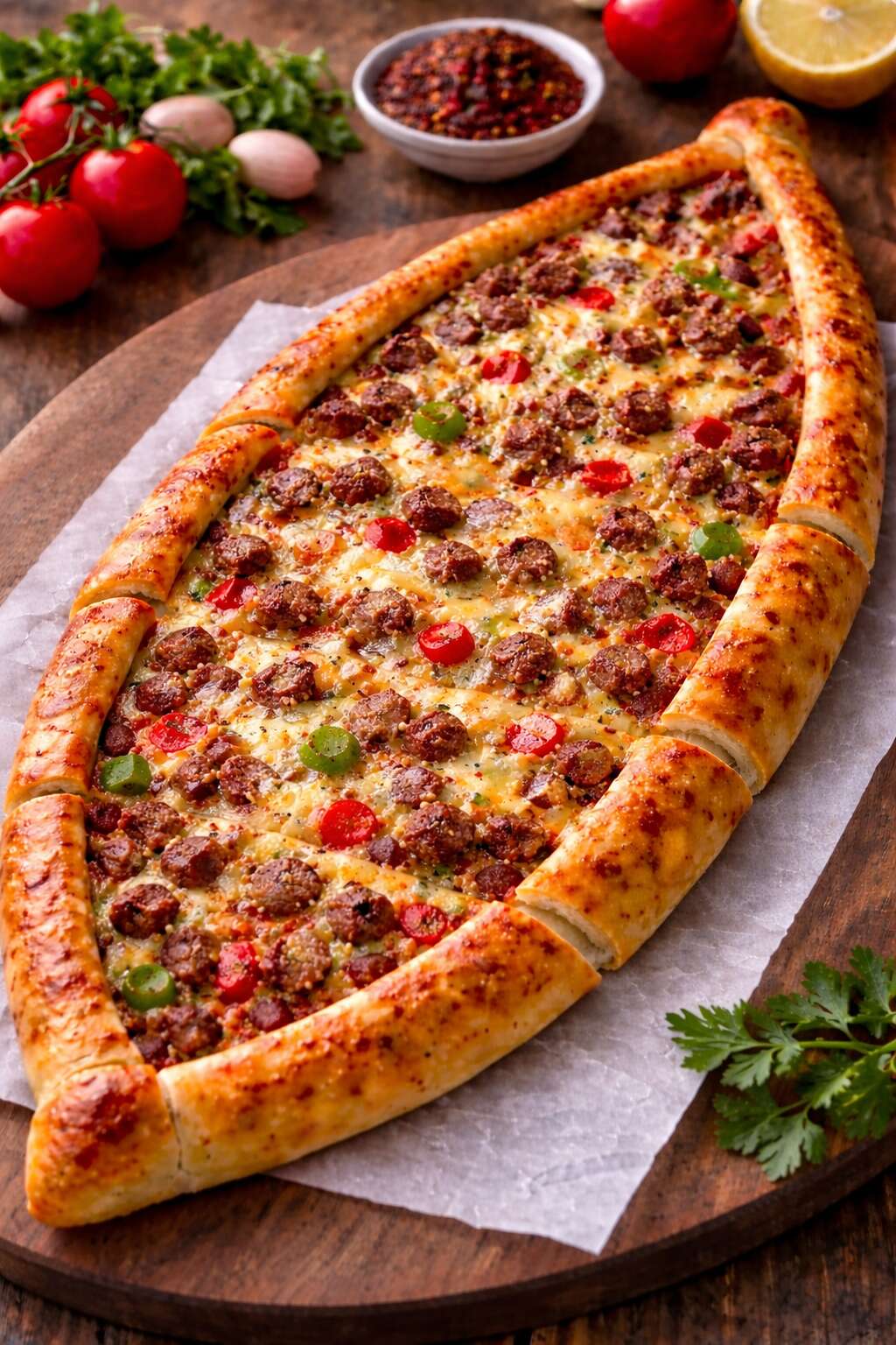 Kuşbaşı Kaşarlı Pide
