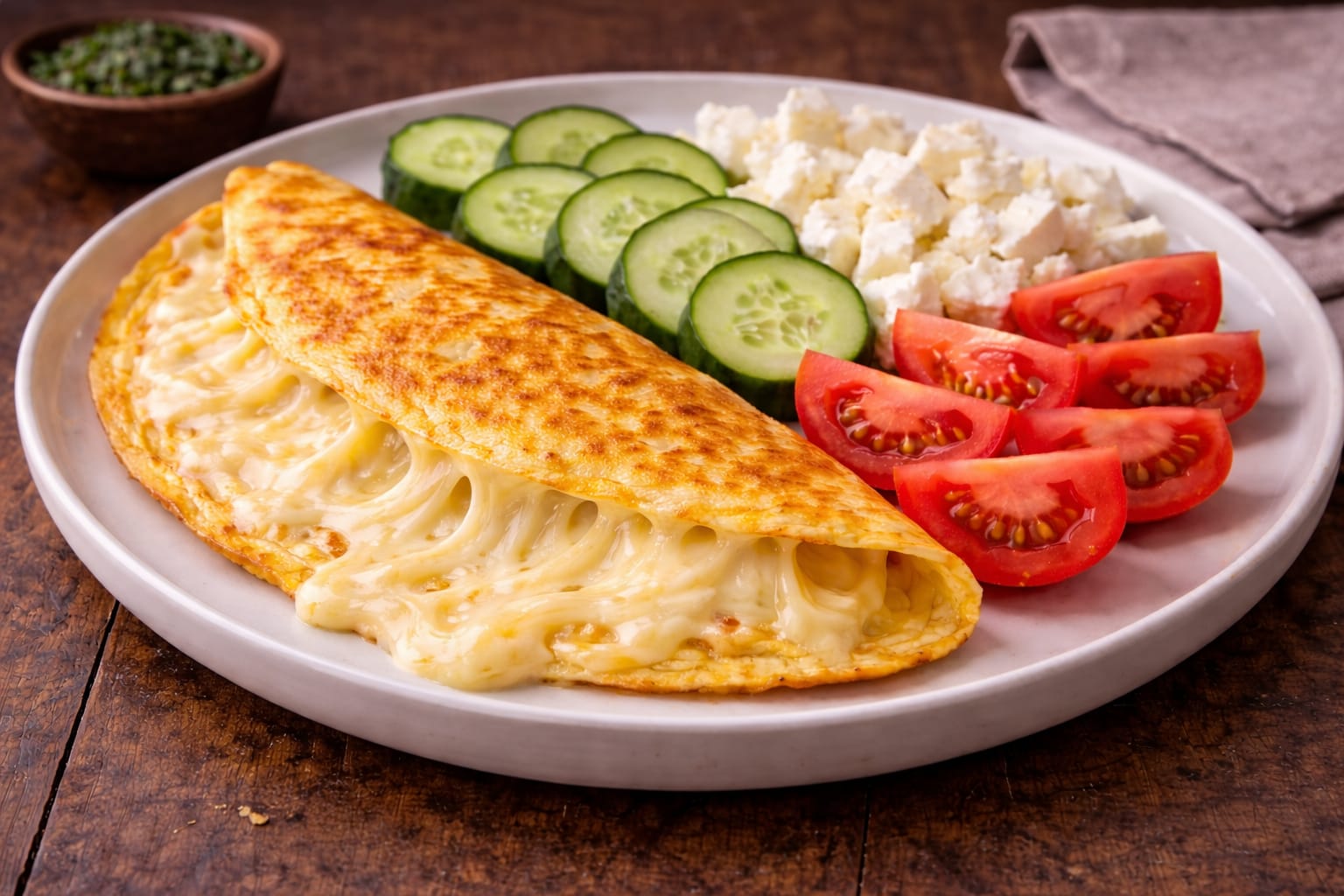 KAŞARLI OMLET