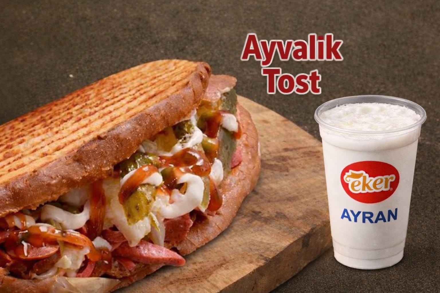 AYVALIK TOST+EKER 200cc AYRAN