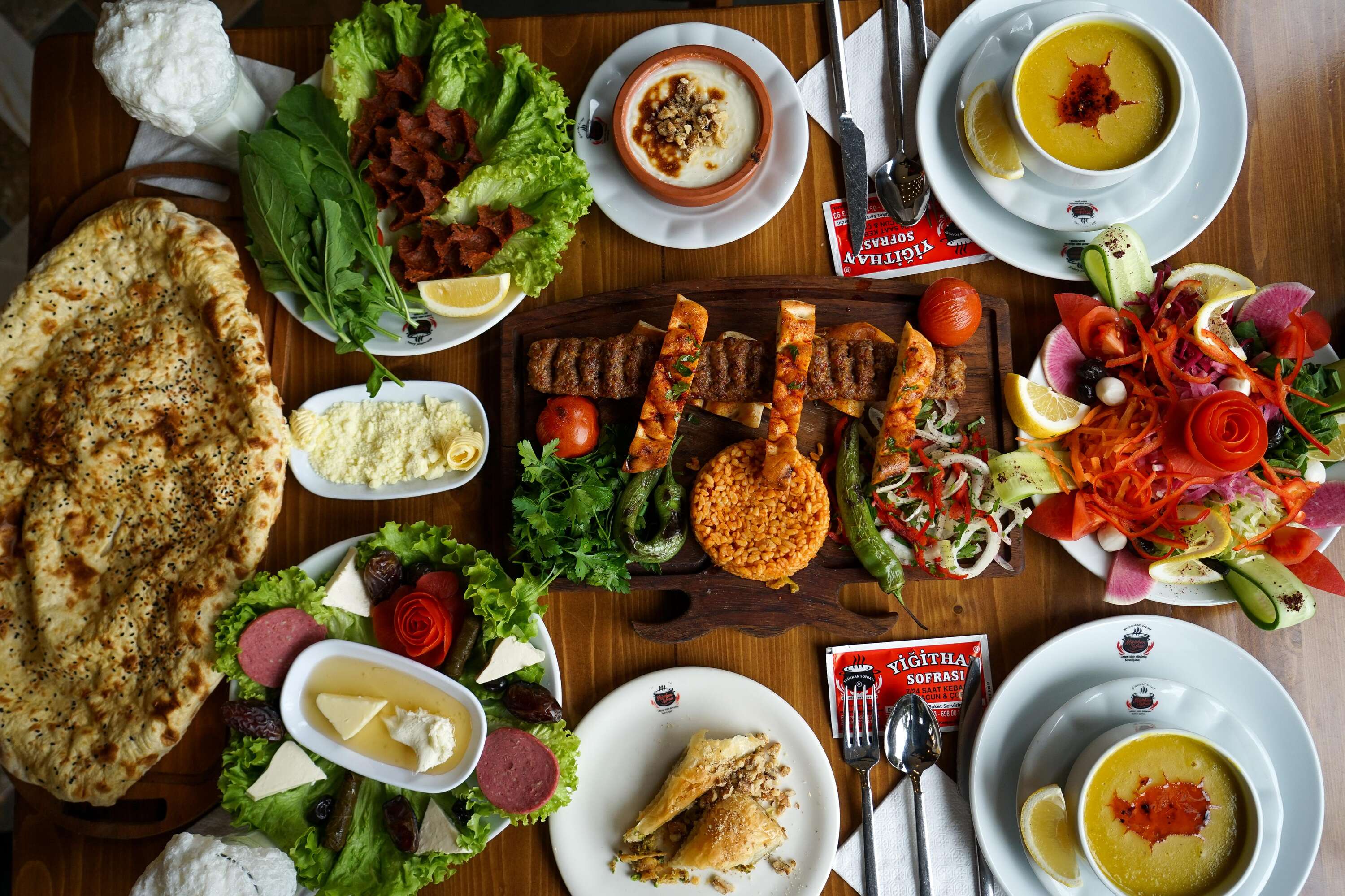 Build-your-own Adana menu