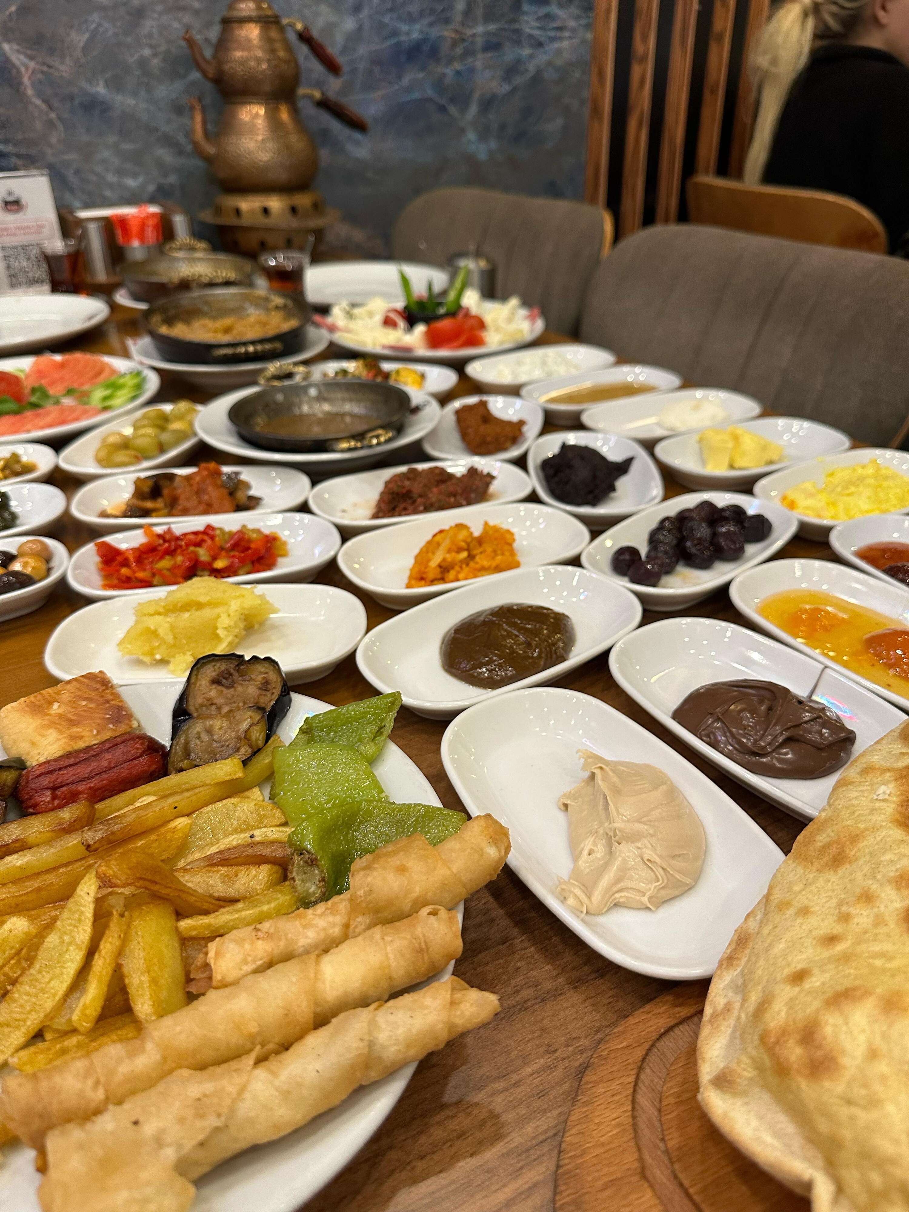 Sahur breakfast spread