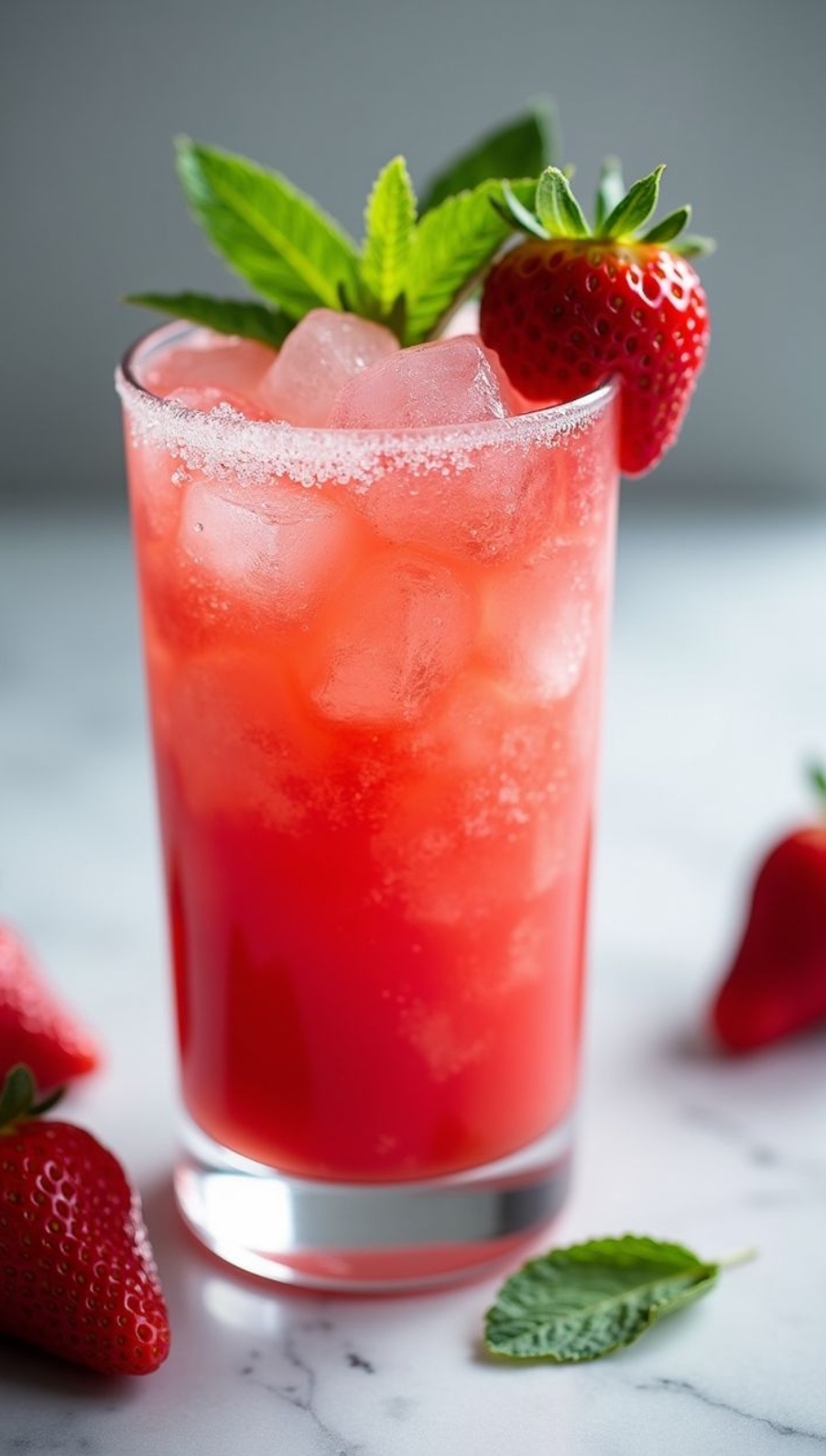 Çilekli Limonata