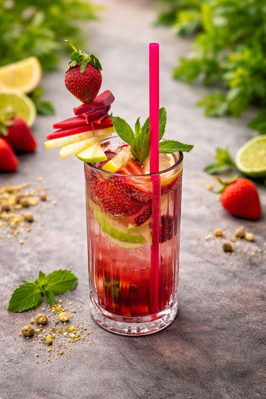 Strawberry mojito