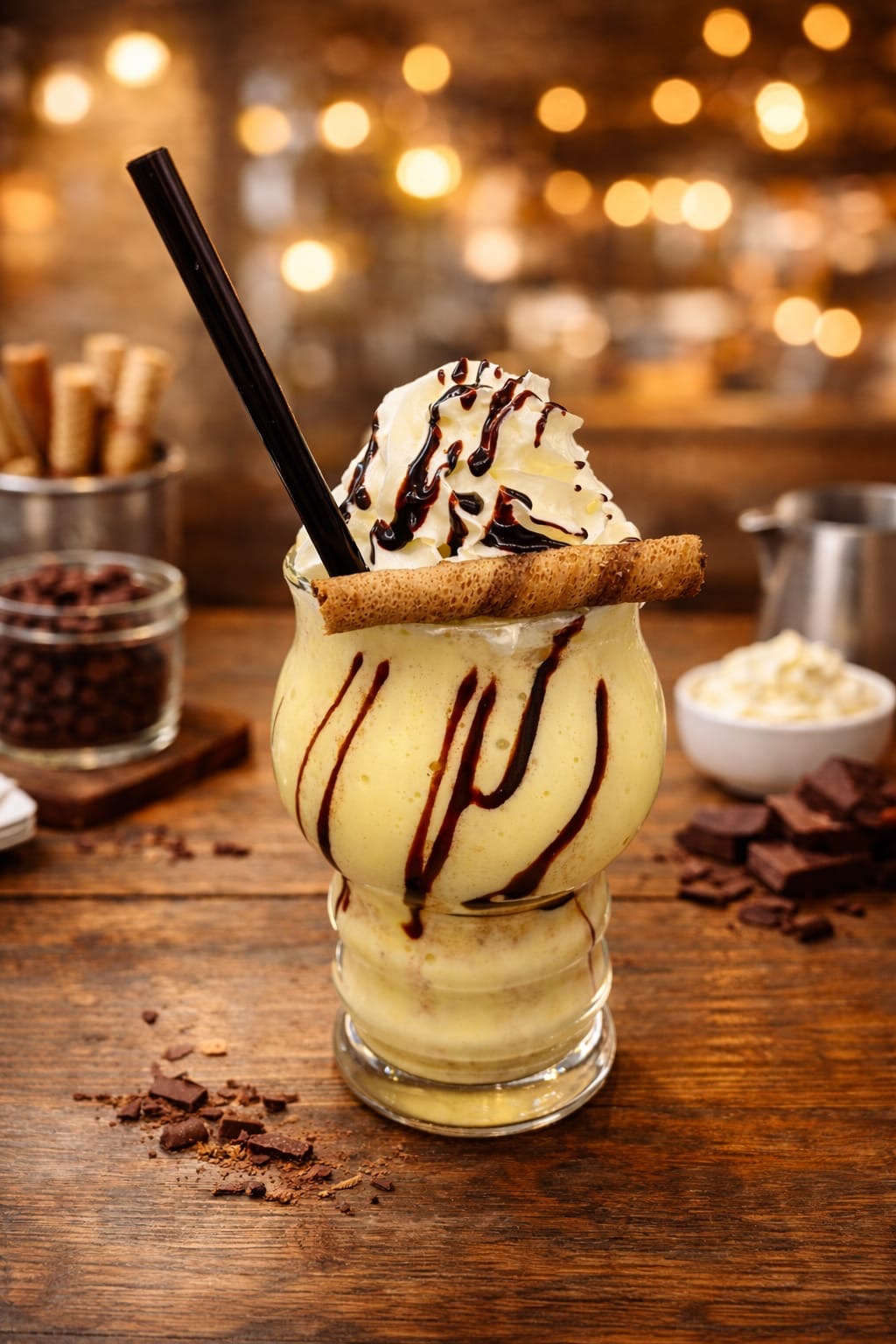 Banana milkshake