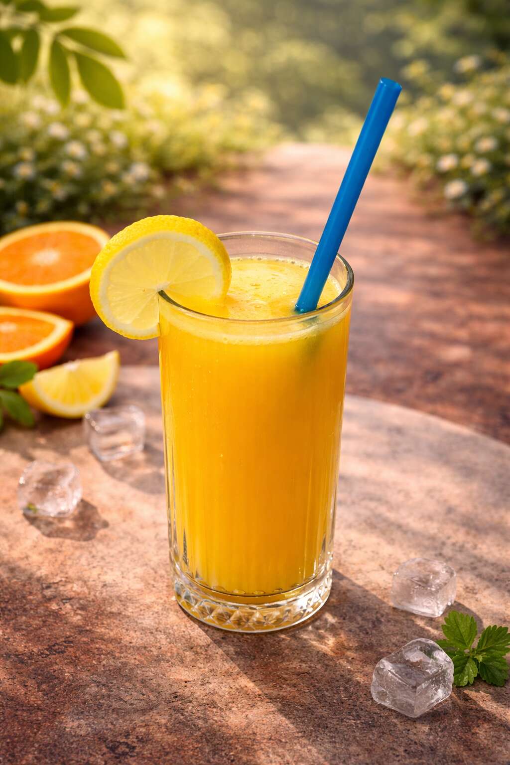 Orange and lemon