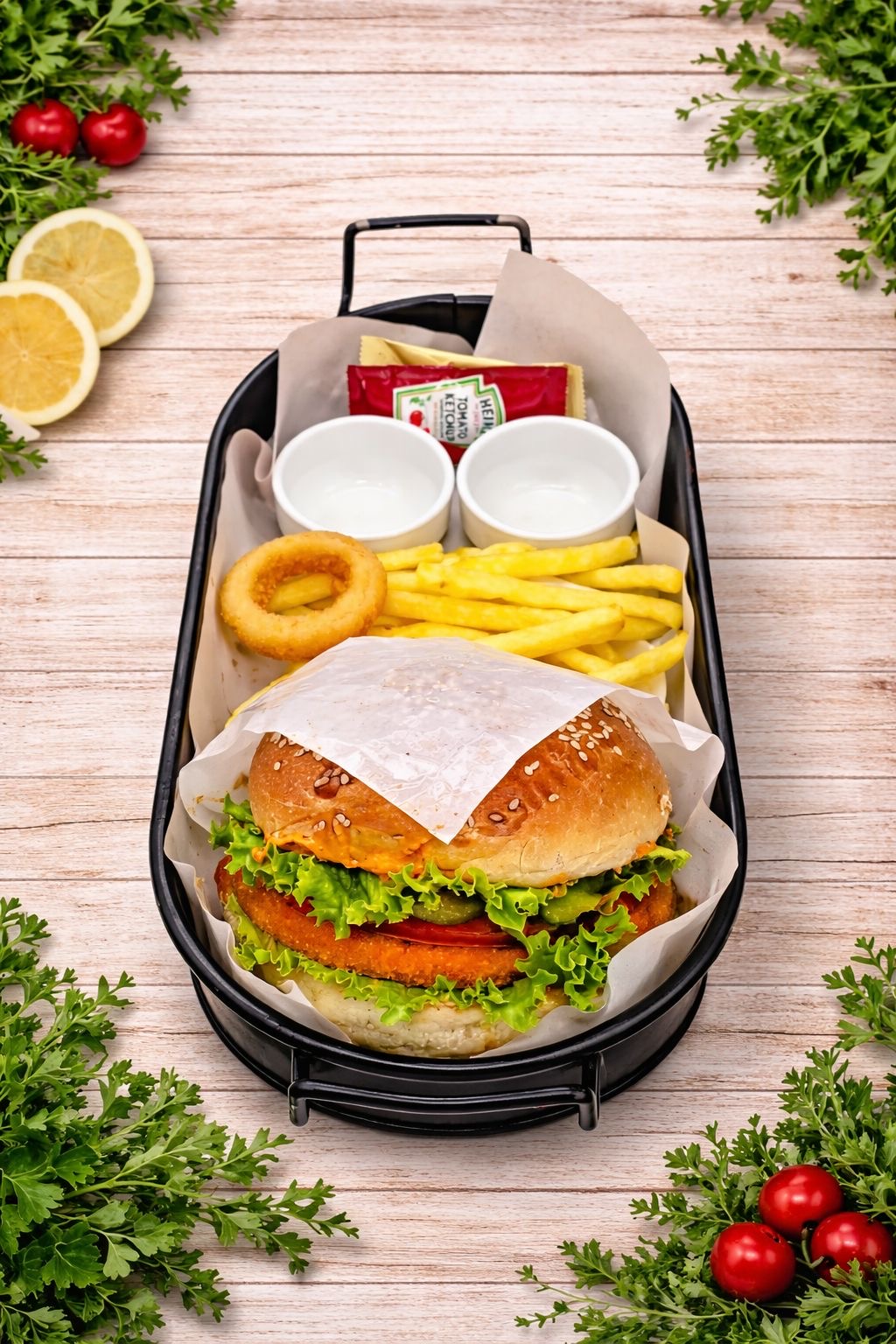 Chicken burger