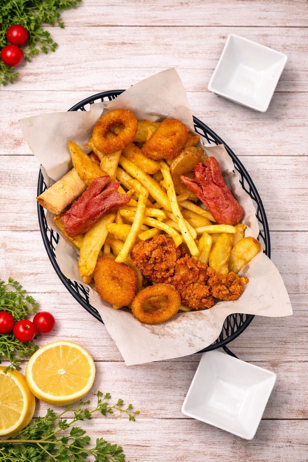 Crispy Snacks Basket