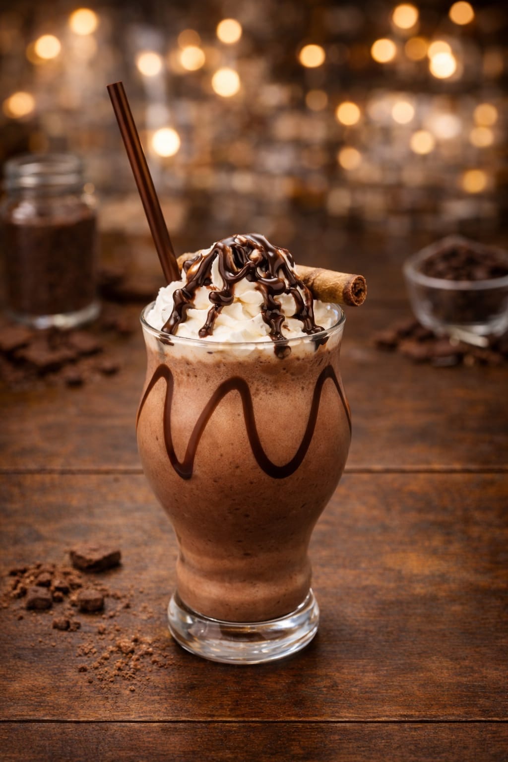 Chocolate milkshake