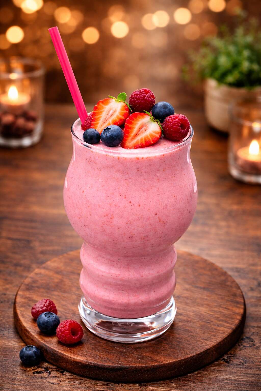 Forest fruit smoothie