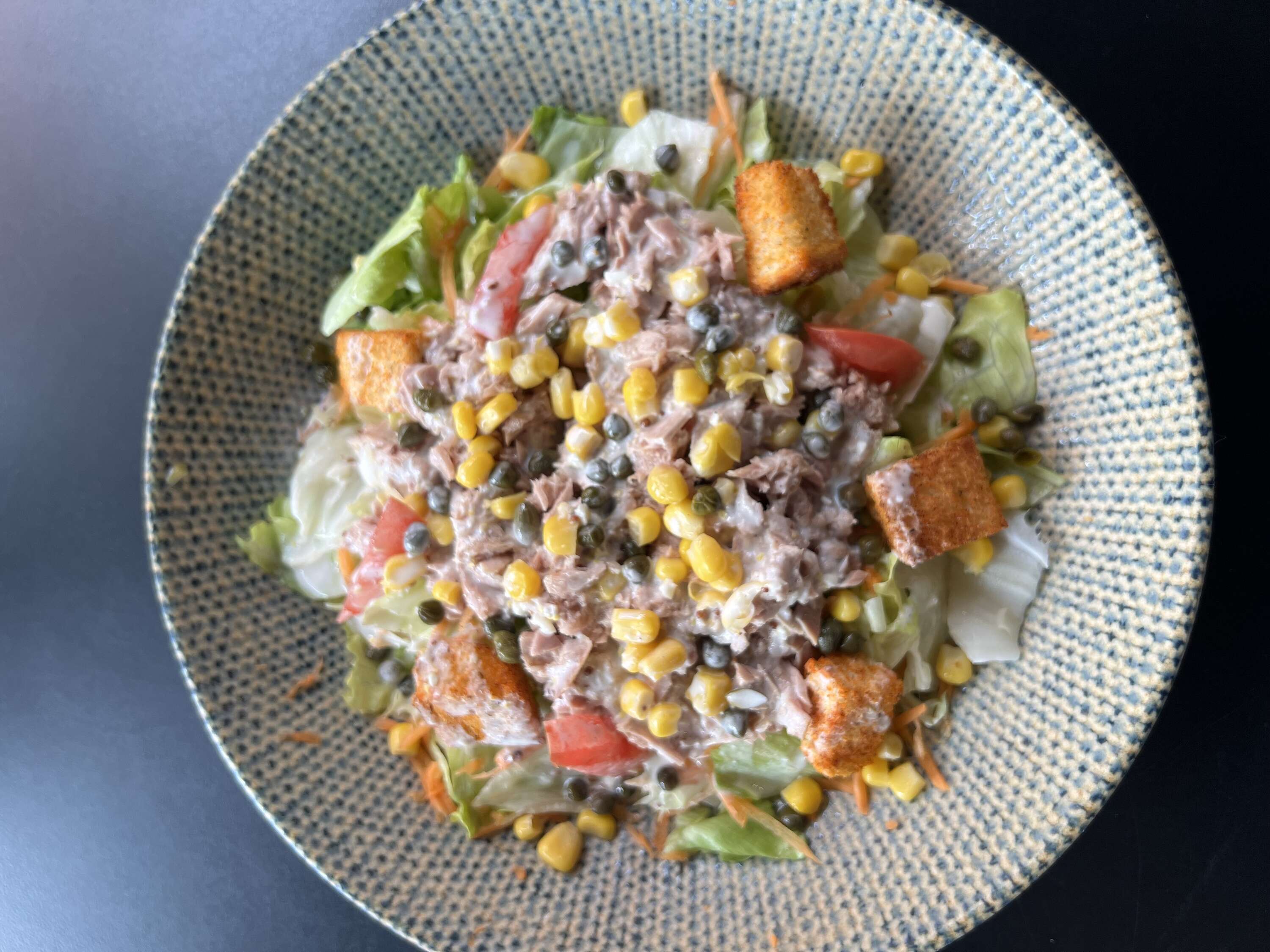 Tuna Caesar Salad