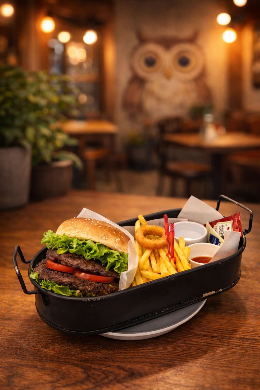 Double burger