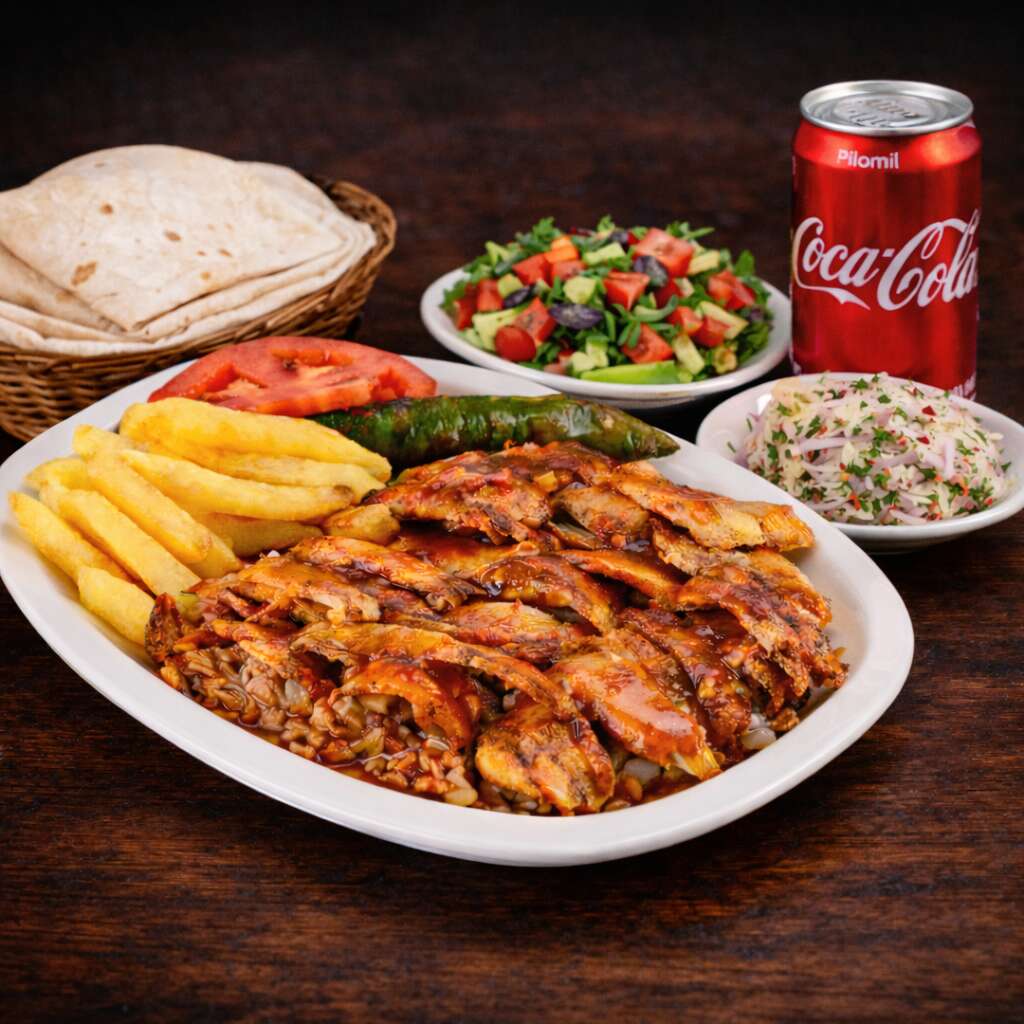 Tavuk döner servis Menü 