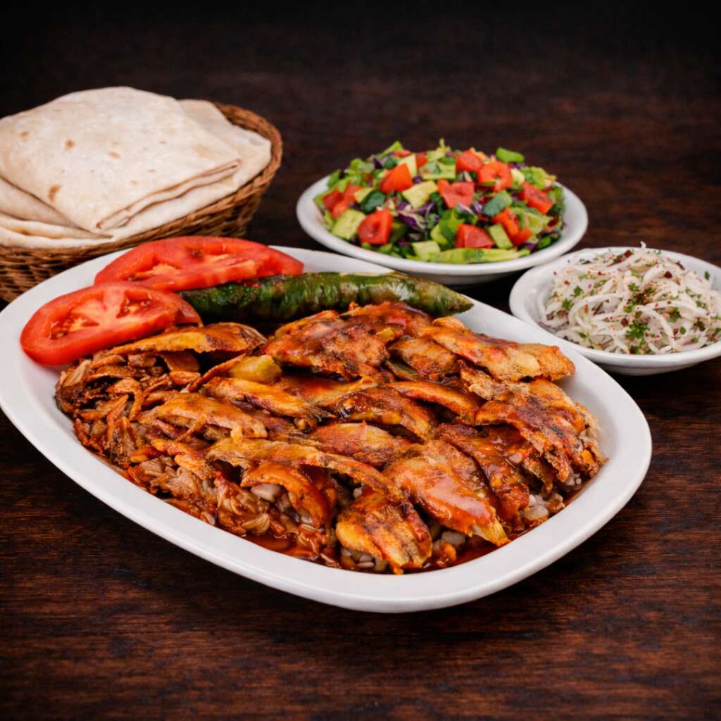 Tavuk döner servis