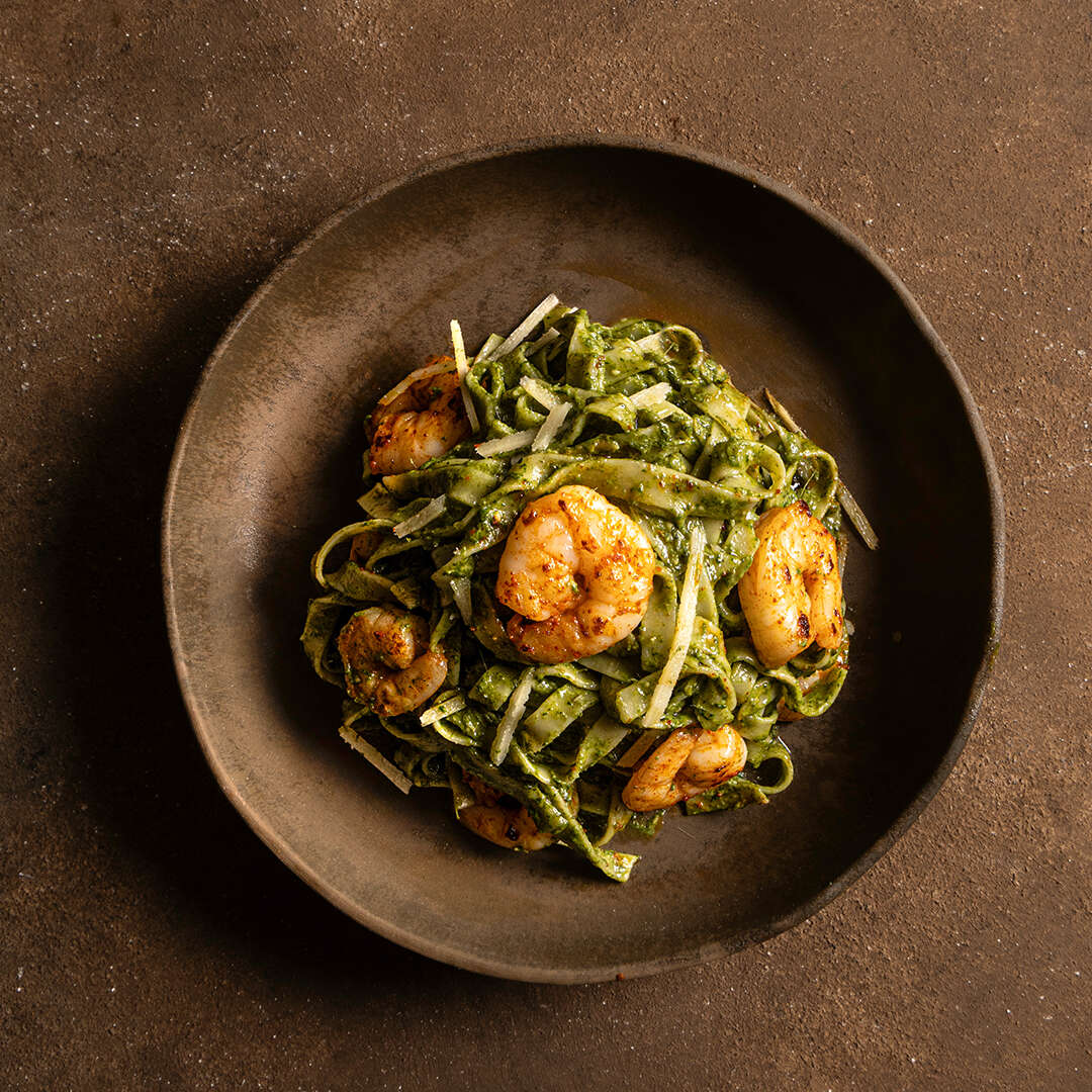 09 Karidesli Pesto Soslu