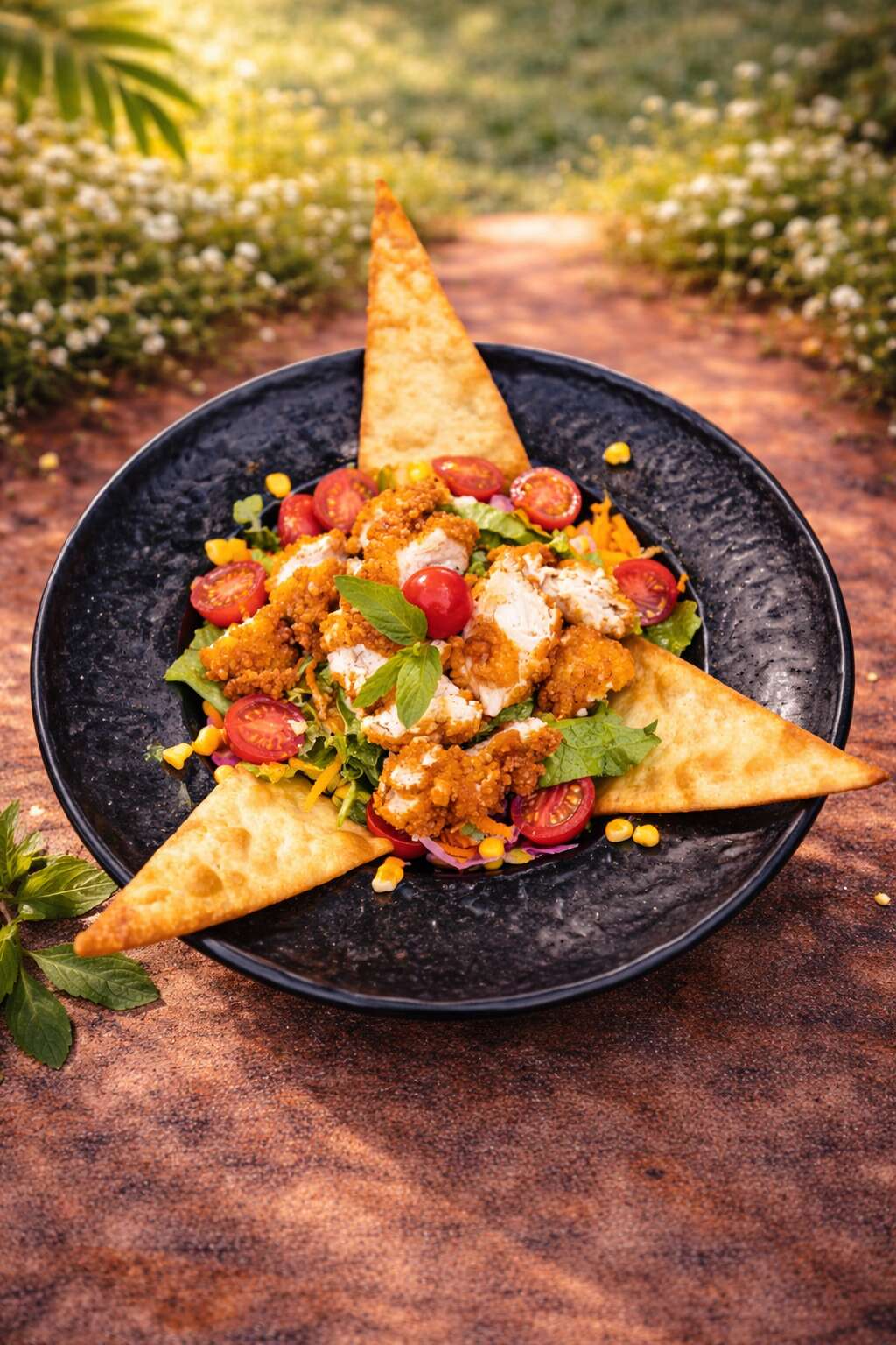 Crispy Chicken Salad