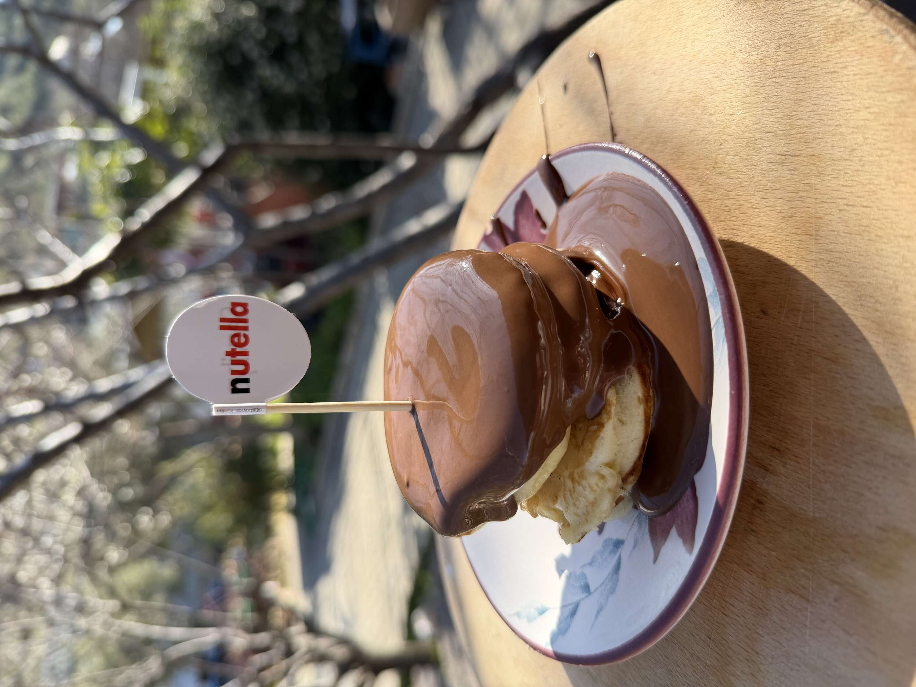 Nutellalı Pankek