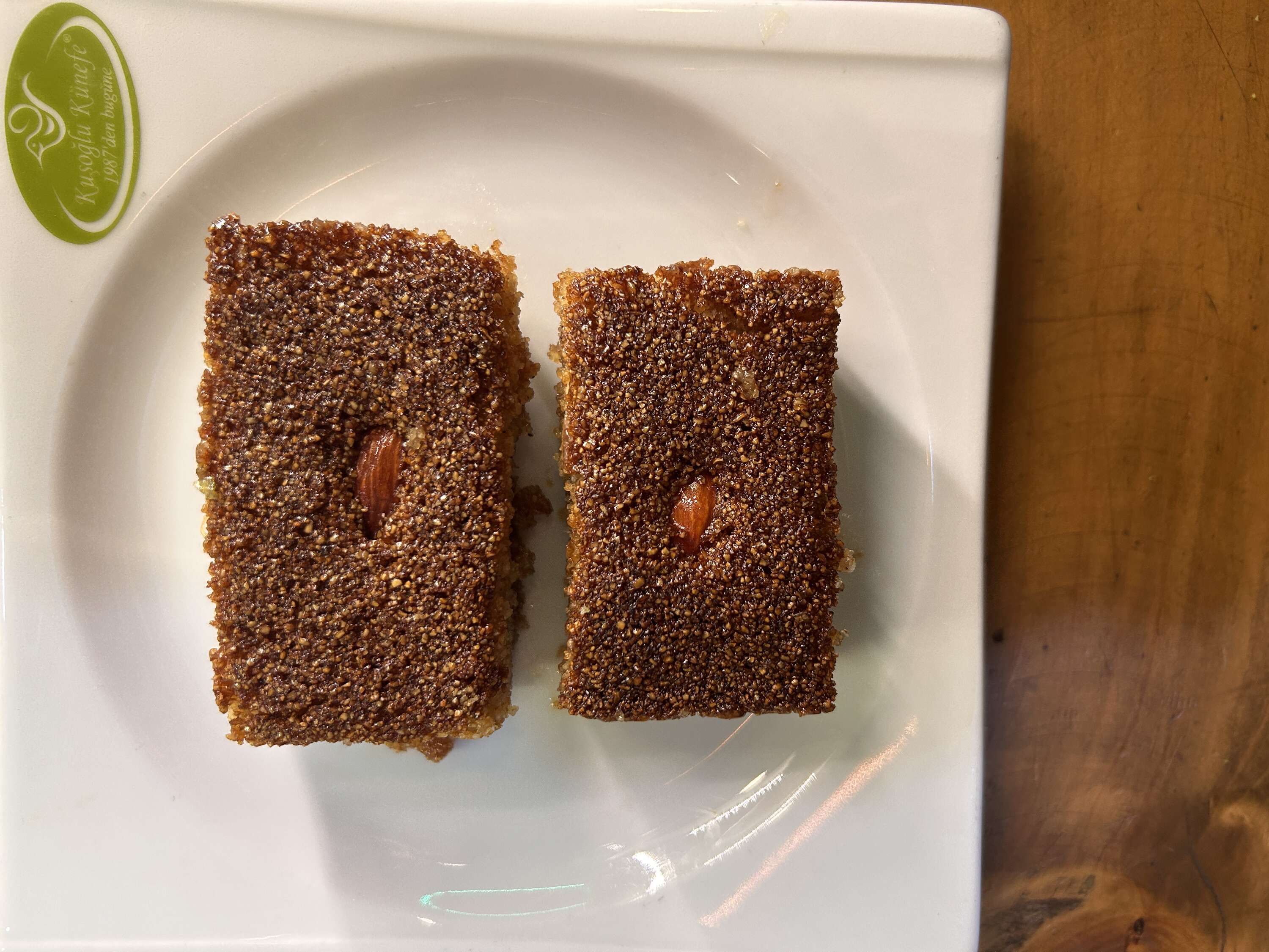 Şambali (Turkish semolina syrup cake)