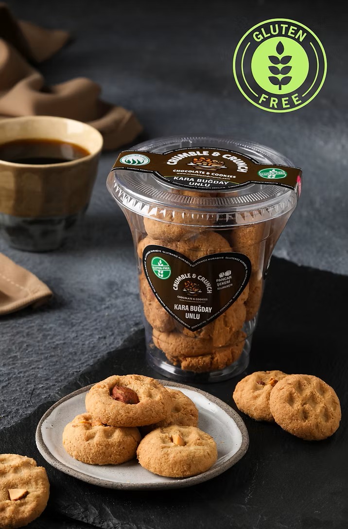 Karabuğday (Greçka) unlu Glutensiz bardak kurabiye - 125 gr