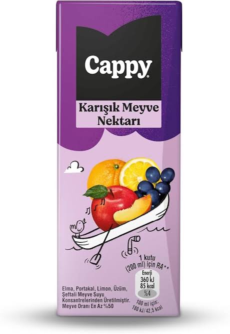 Cappy Meyve Suyu (Çeşit)