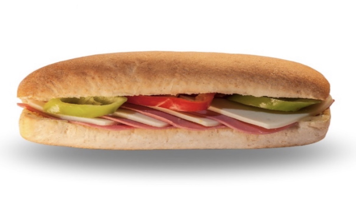Beef ham panini