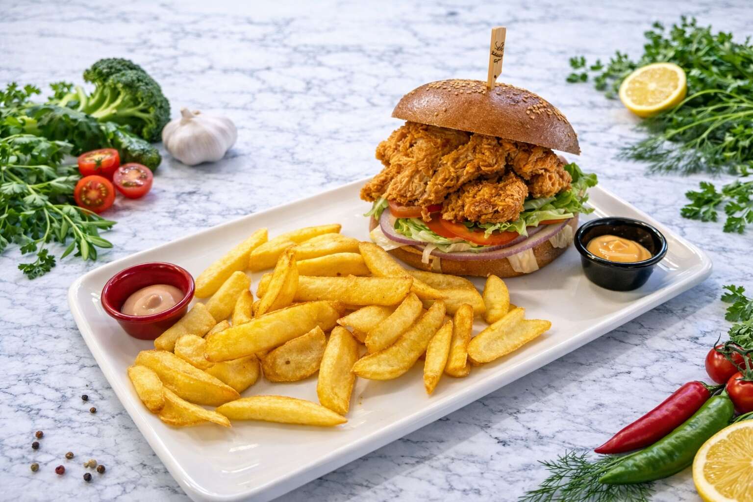 Classic Chicken Burger