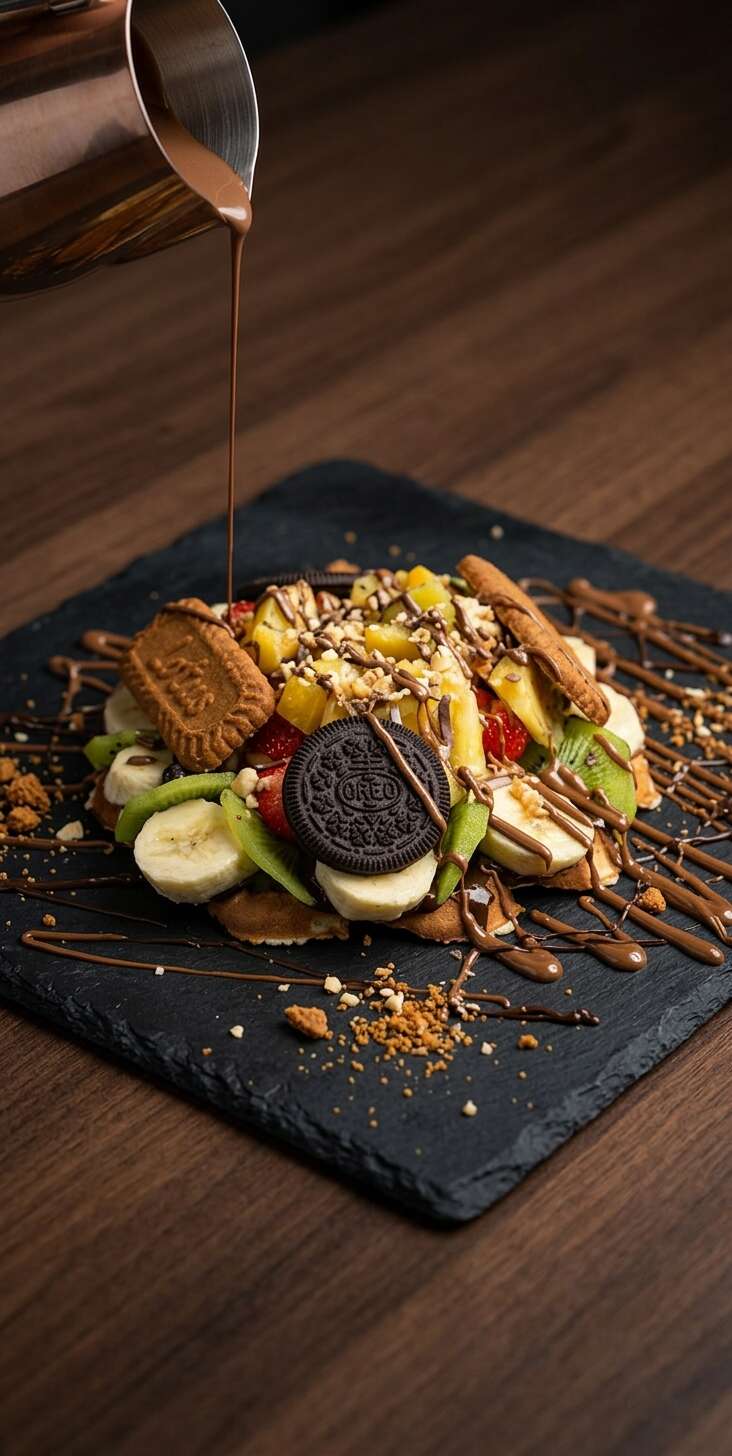 Fox bomb waffle