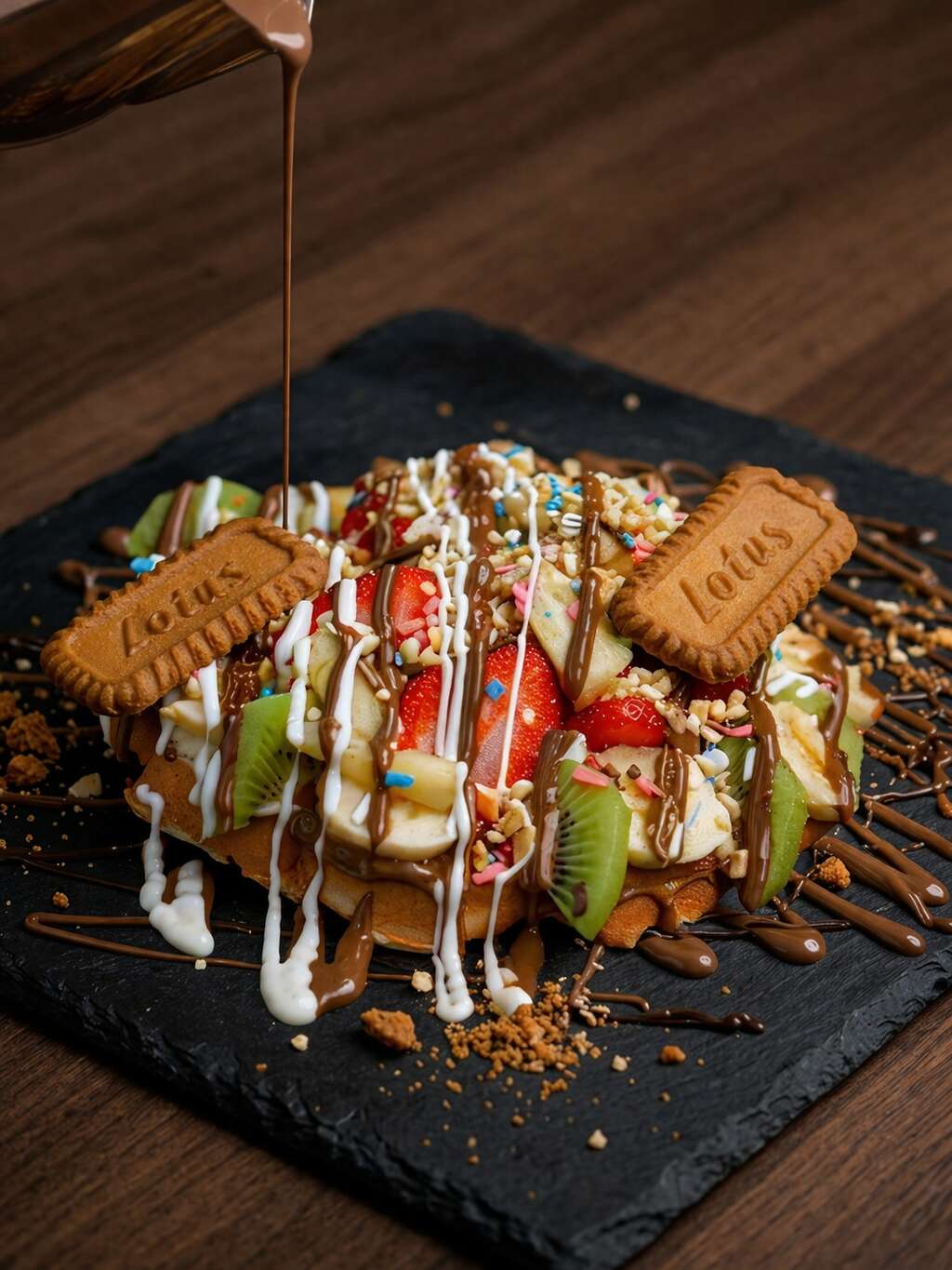 Lotus waffle