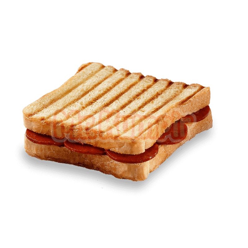 Sucuklu Tost+Çay