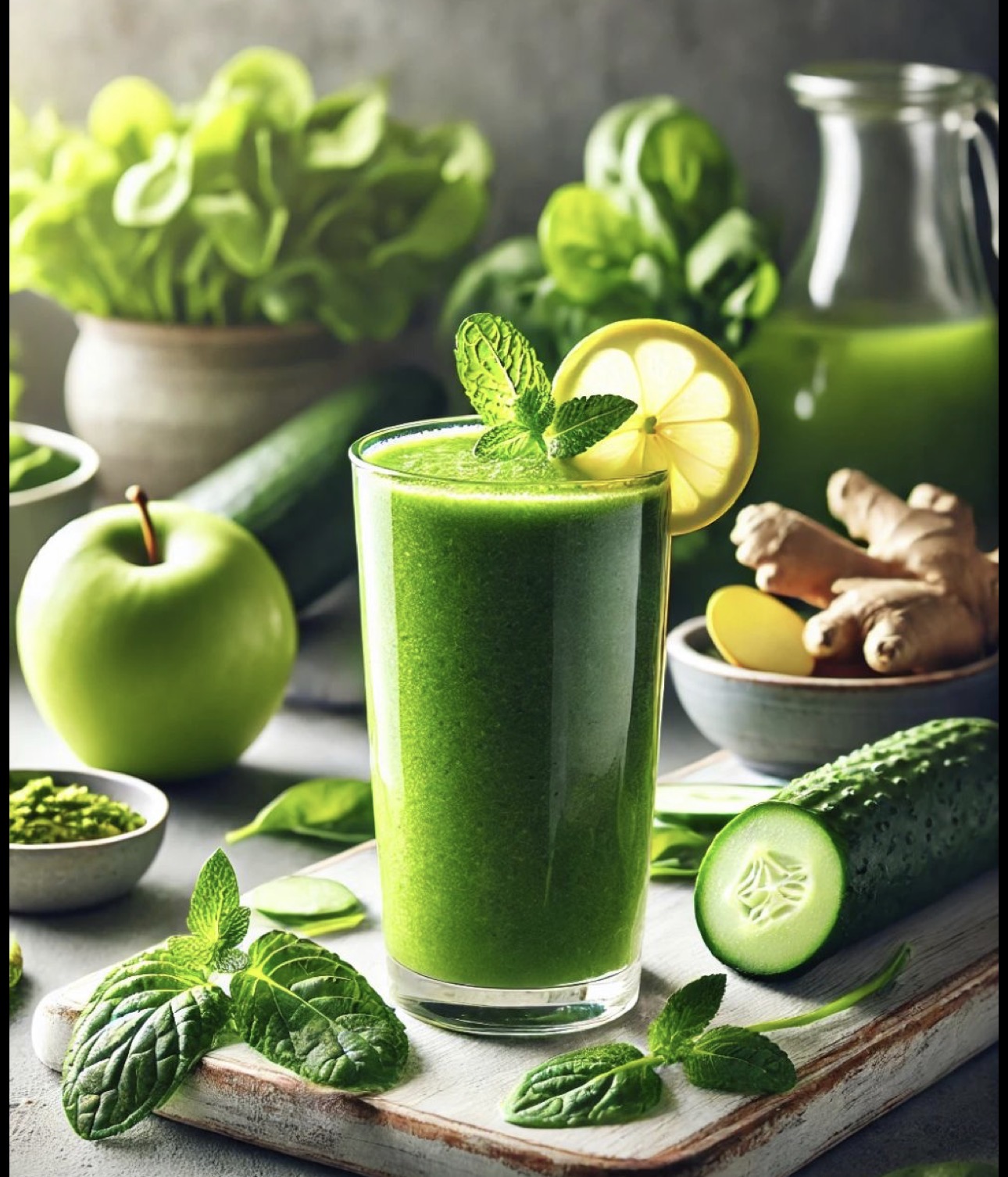 Cucumber detox juice