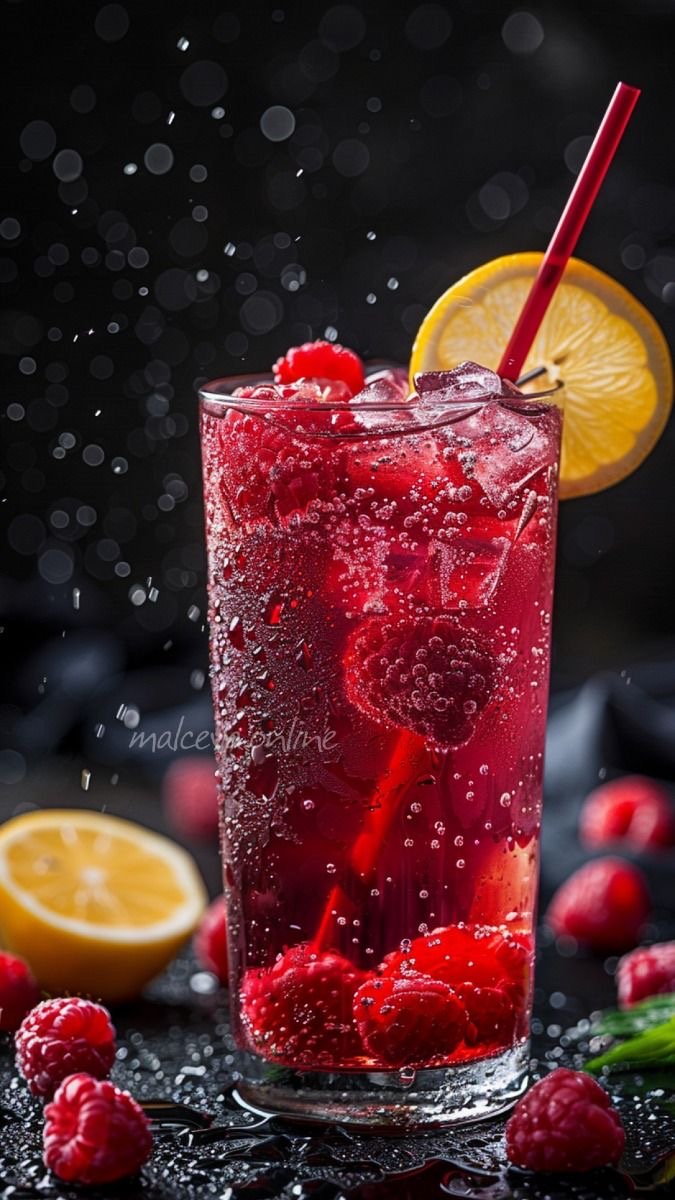 Raspberry lemonade