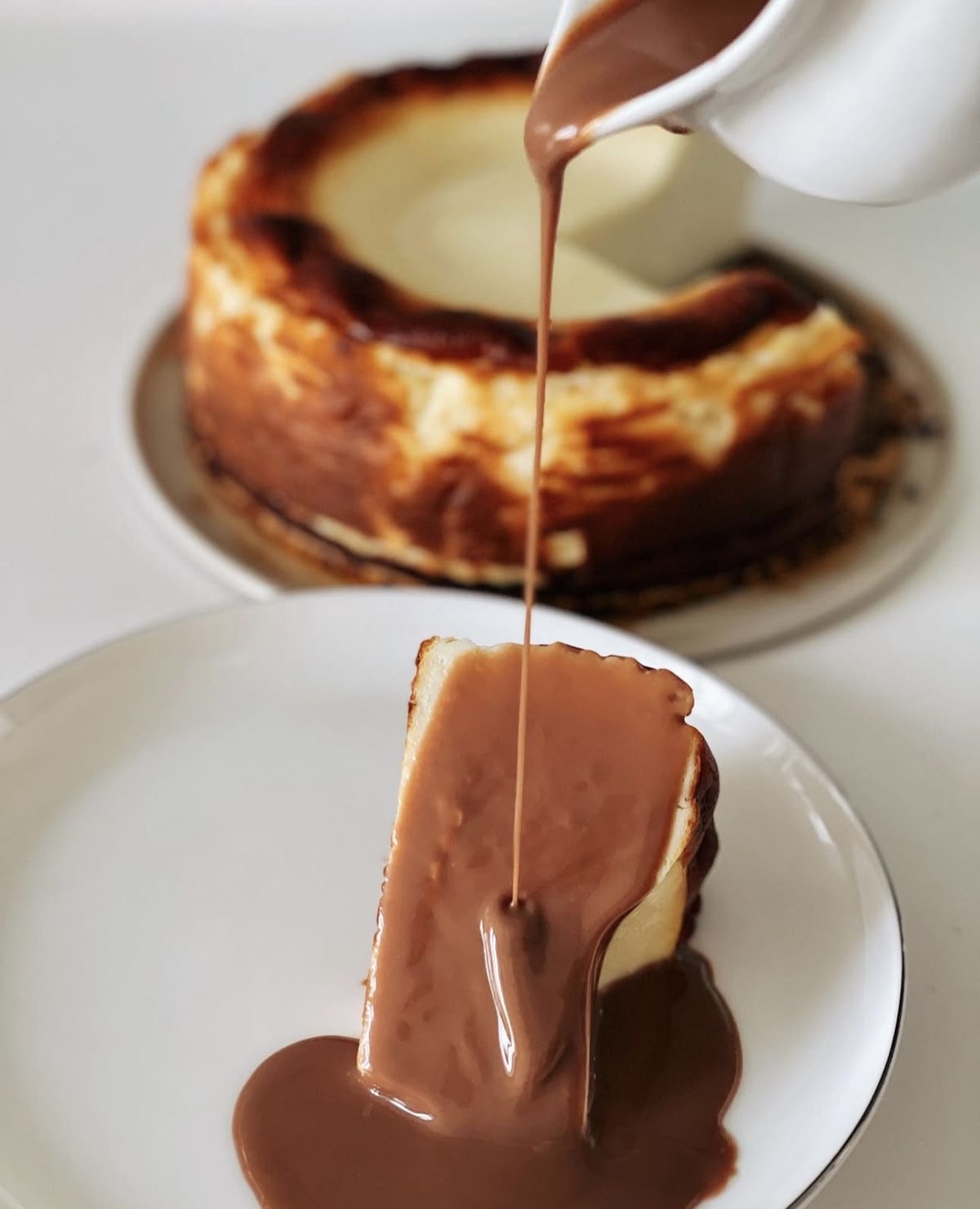 San Sebastián cheesecake