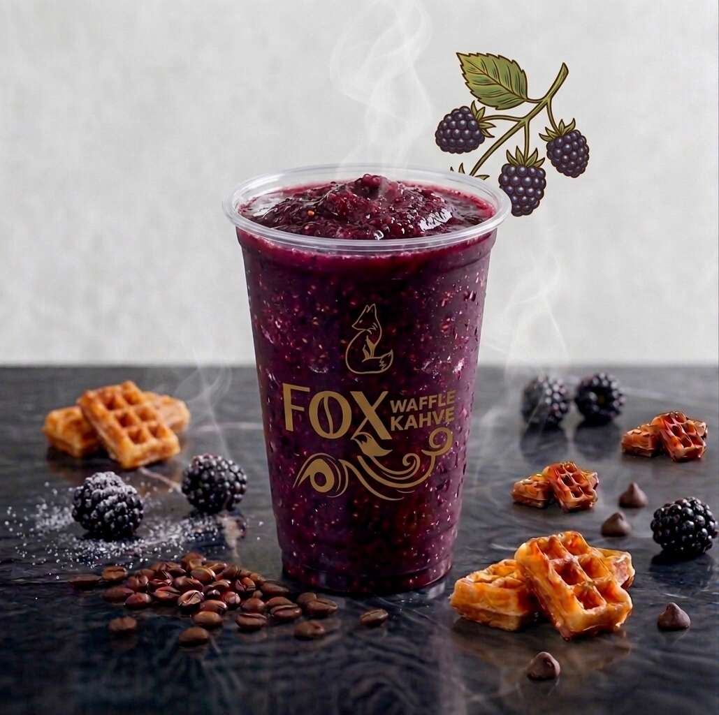 Blackberry frozen drink