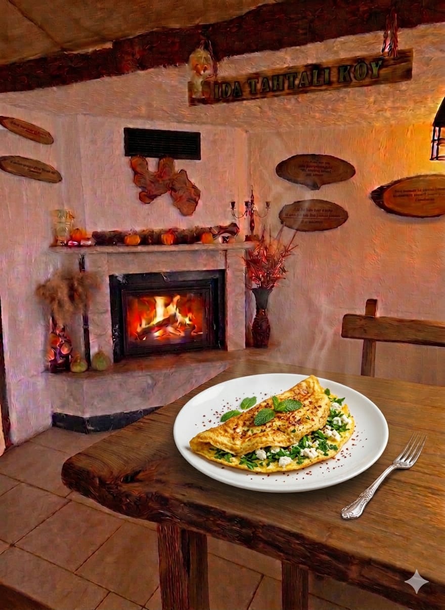 PEYNİRLİ OMLET 