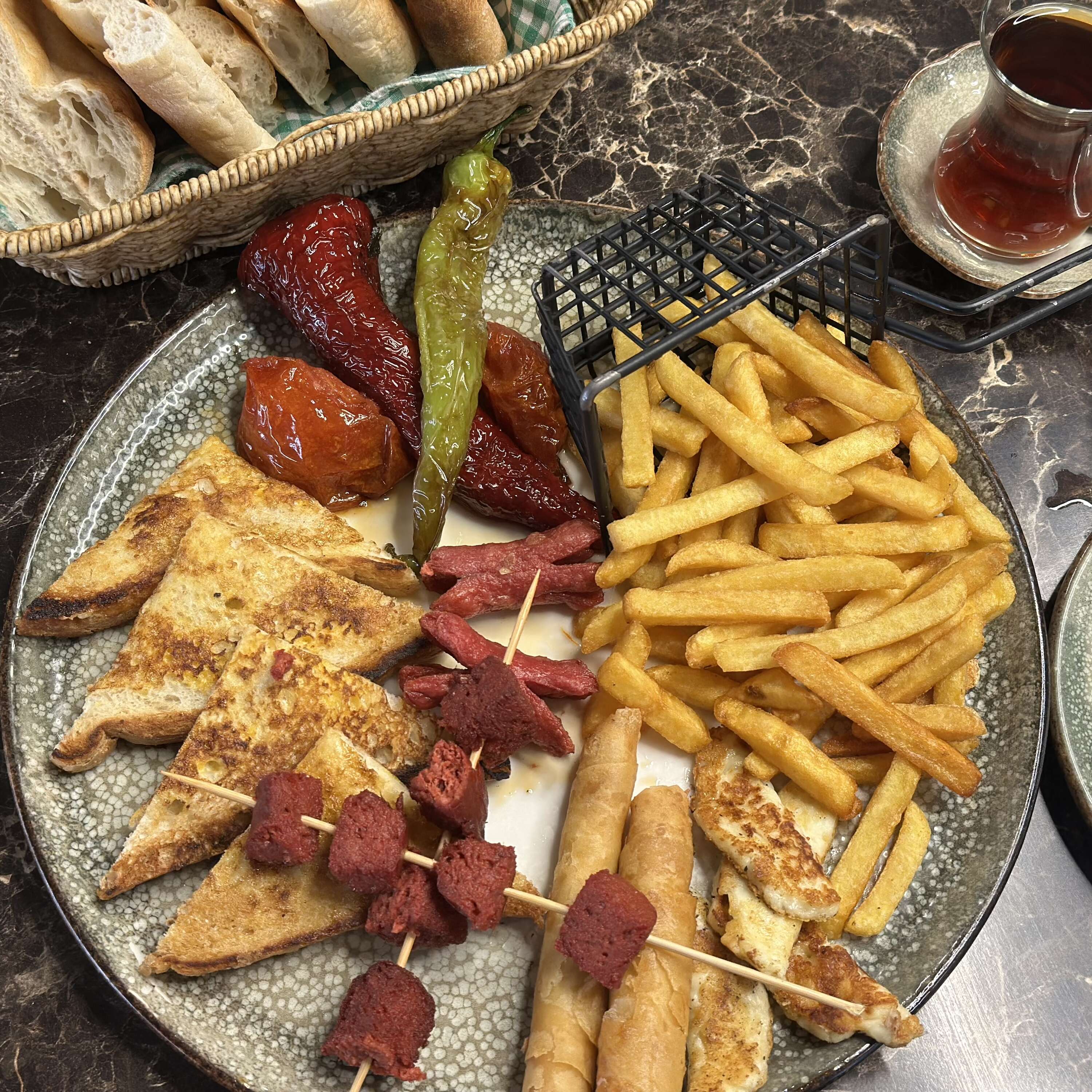 Hot breakfast
