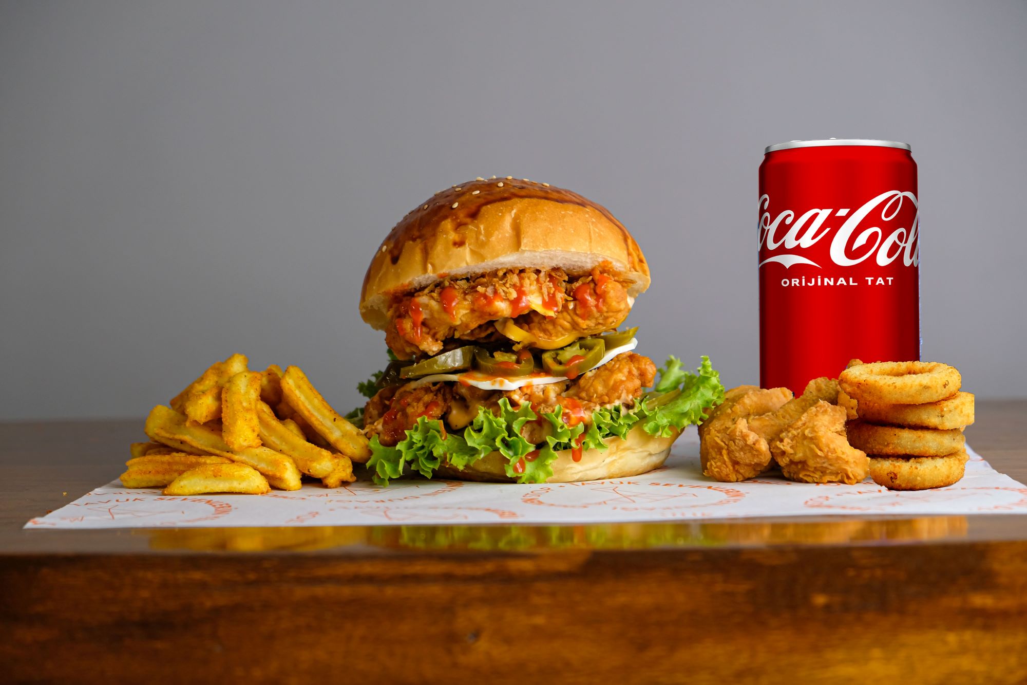Sweet & Chili Chicken Burger Meal
