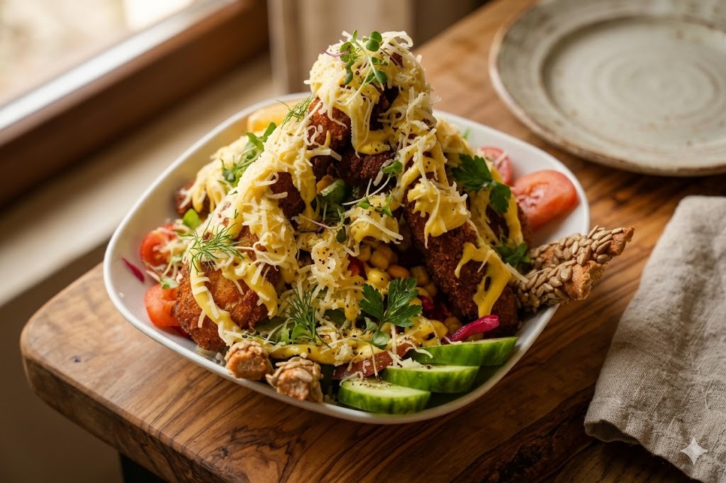 Çıtır Tavuk Salata