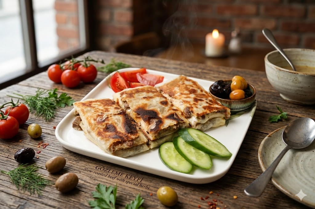 Kavurmalı Gözleme 