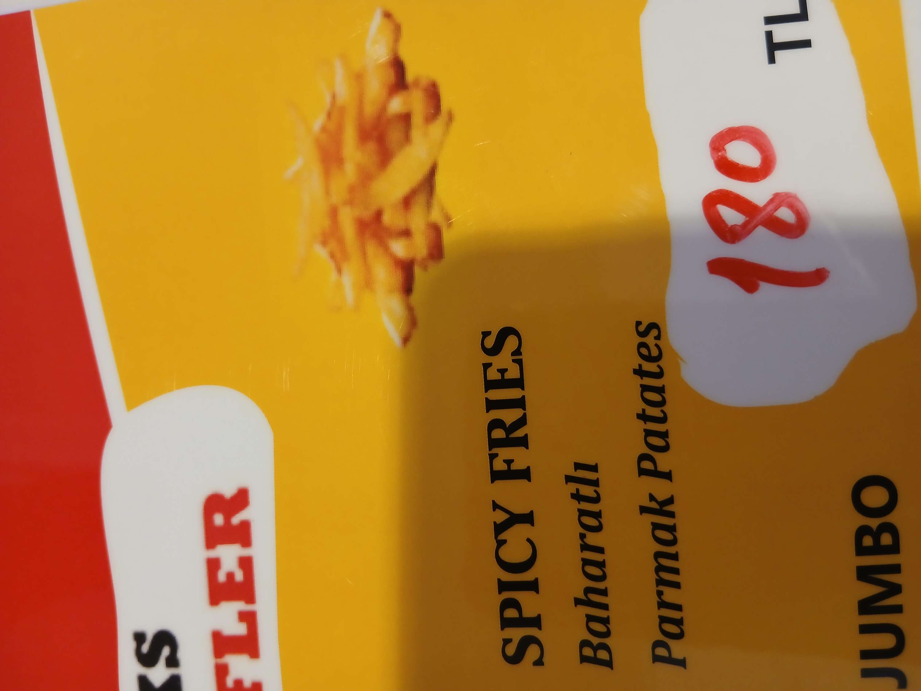 Baharatlı Patates Kızartması/Spicy Fries